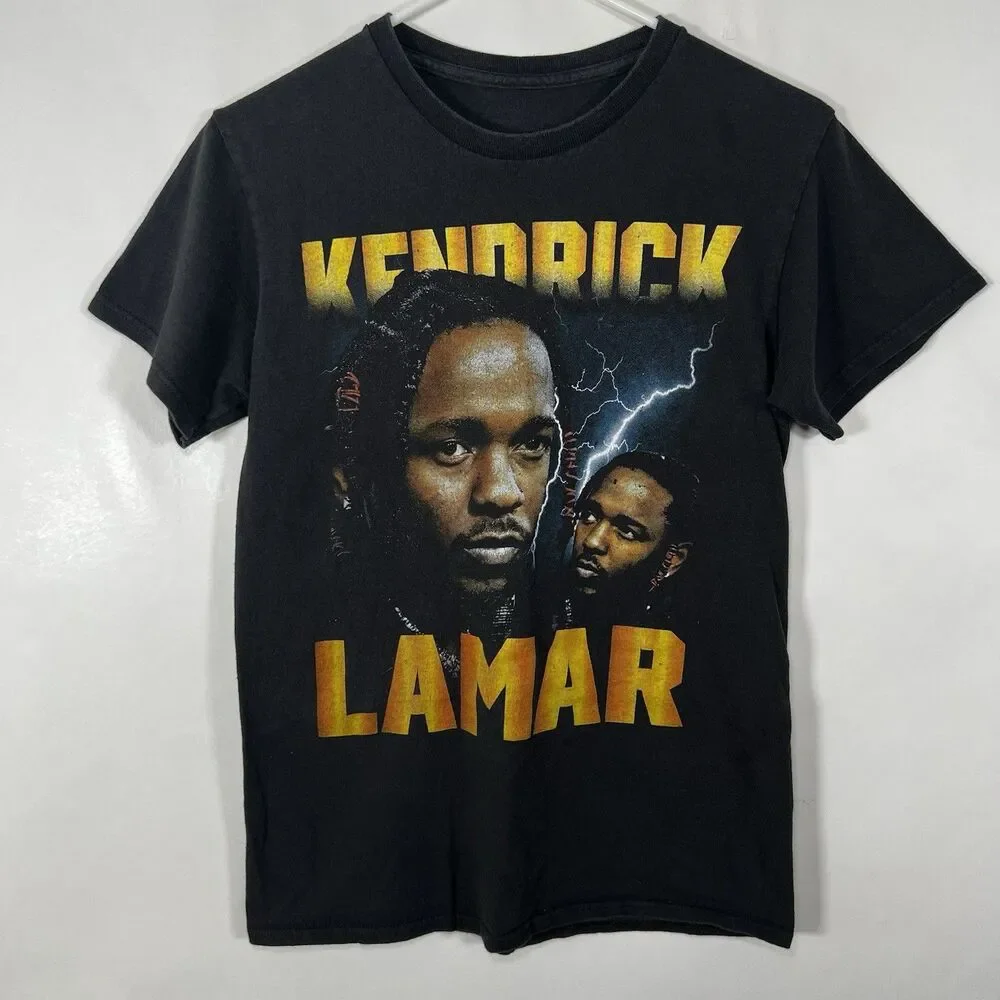 Kendrick Lamar The Big Steppers Tour T Shirt Youth Size Medium Black Double Side